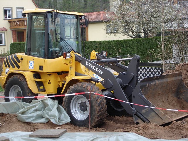 Arbeiten an der Wasserleitung